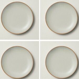 Hearth & Hand Set Of 4 Light Green Stoneware Appetizer Plates Spring 2024 NEW